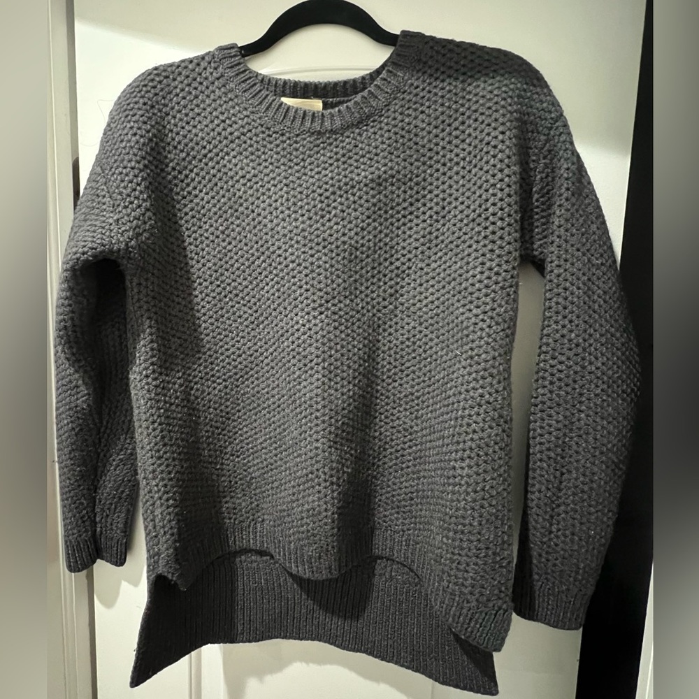 Wilfred Free Grey Italian Wool Sweater Size Small